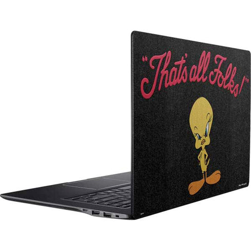 Looney Tunes Tweety Bird Thats All Folks Ativ Book 9 (15.6in 2014) Skin